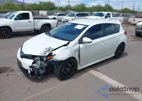 2018 Toyota Corolla Im z USA, uszkodzony, nr VIN JTNKARJEXJJ568770